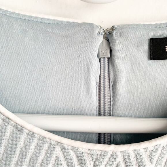 Banana Republic Dress Jacquard Geometric Print Sleeveless A-Line Size 6 - Picture 3 of 14